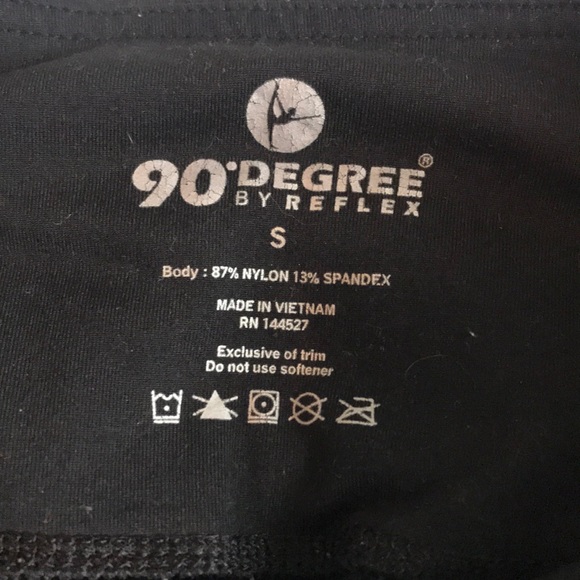 solid black leggings - Picture 2 of 2